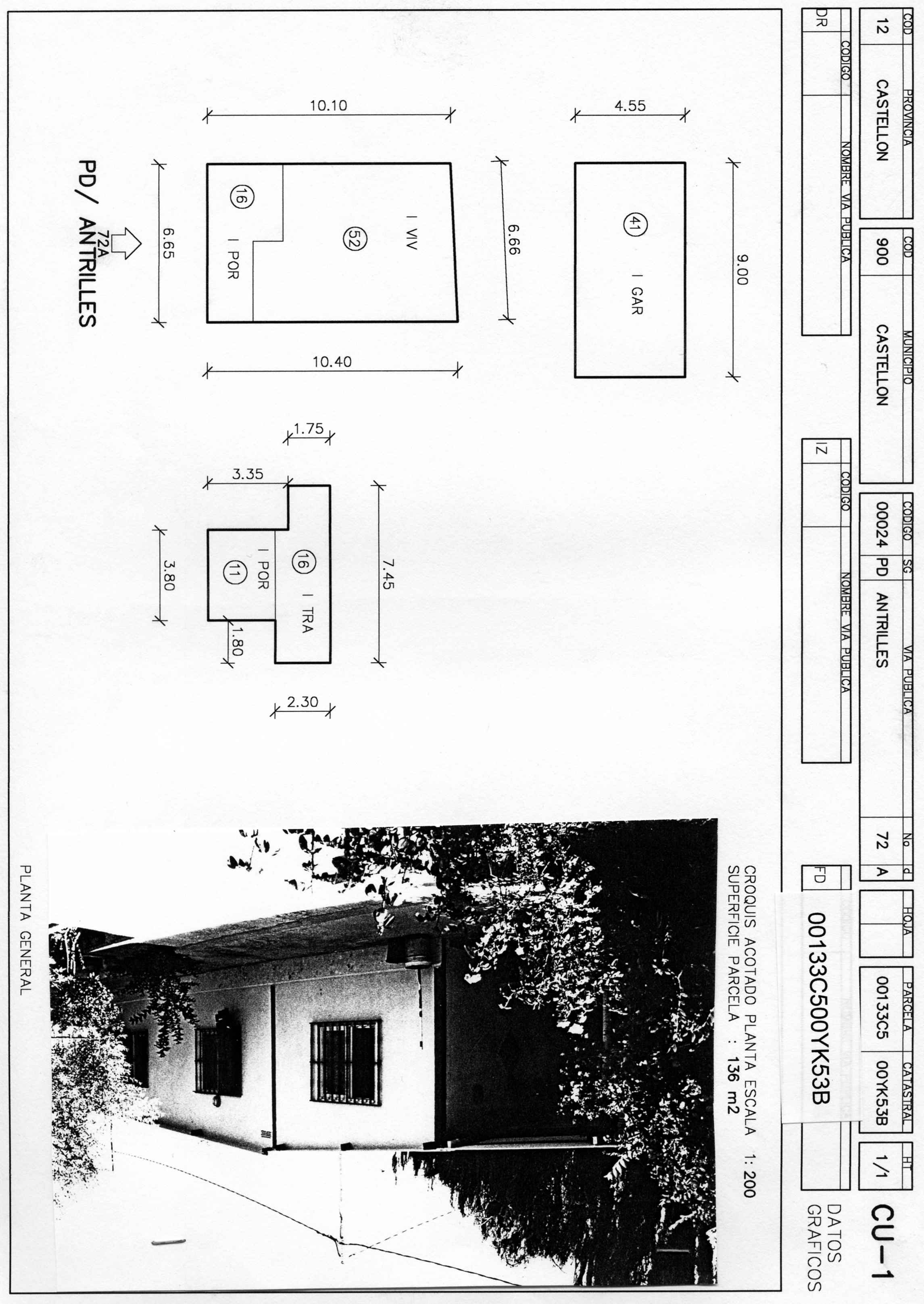 Fachada de Finca rústica