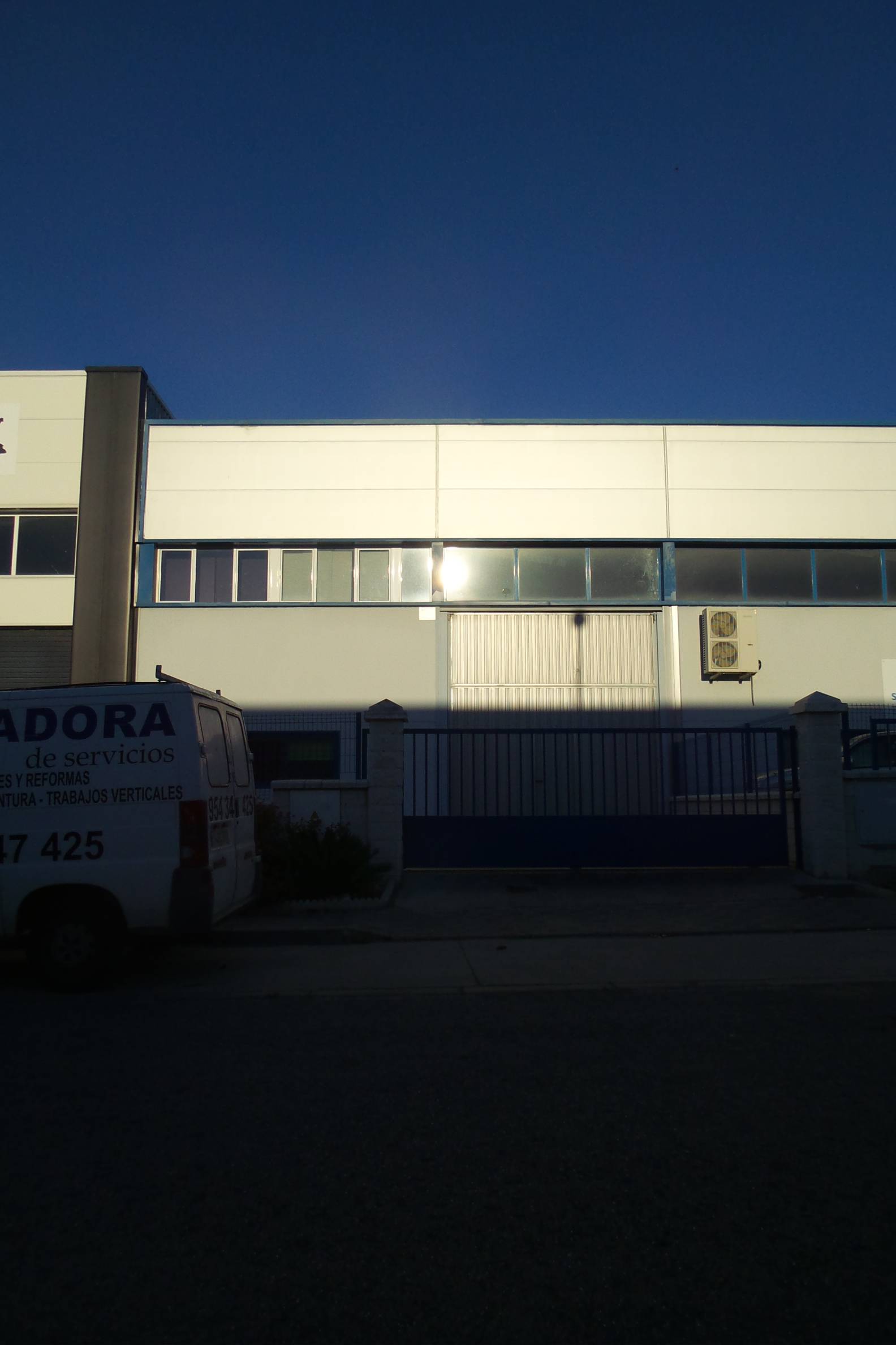 Fachada de Nave industrial