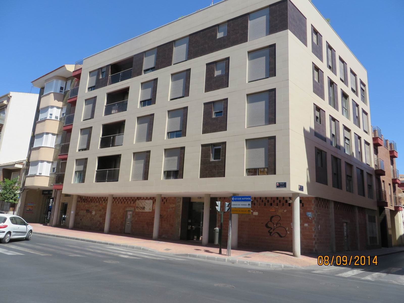Fachada de Trastero