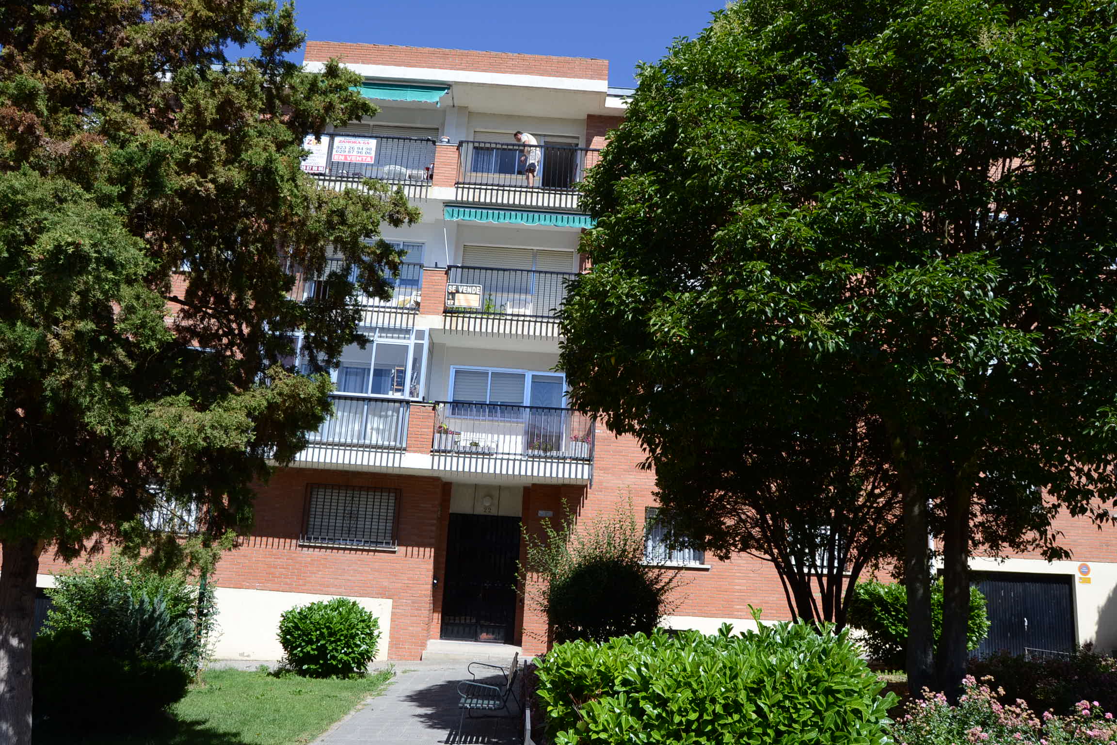 Fachada de Finca urbana