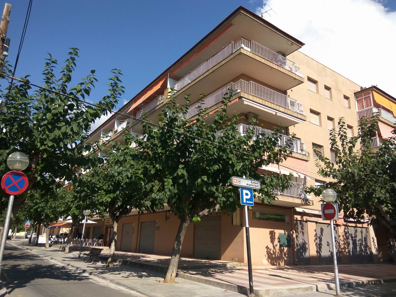 Fachada de Finca urbana
