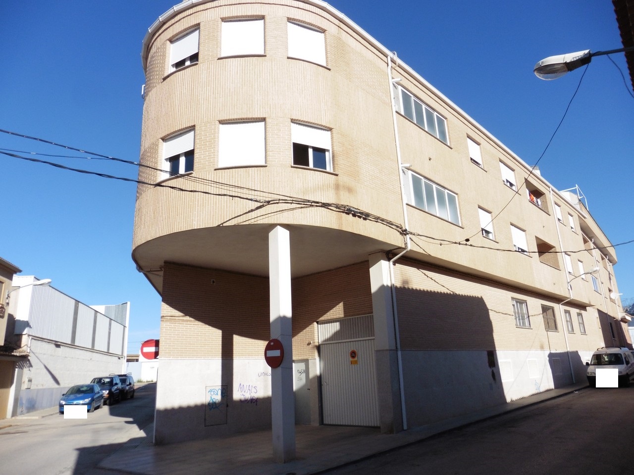 Fachada de Finca urbana
