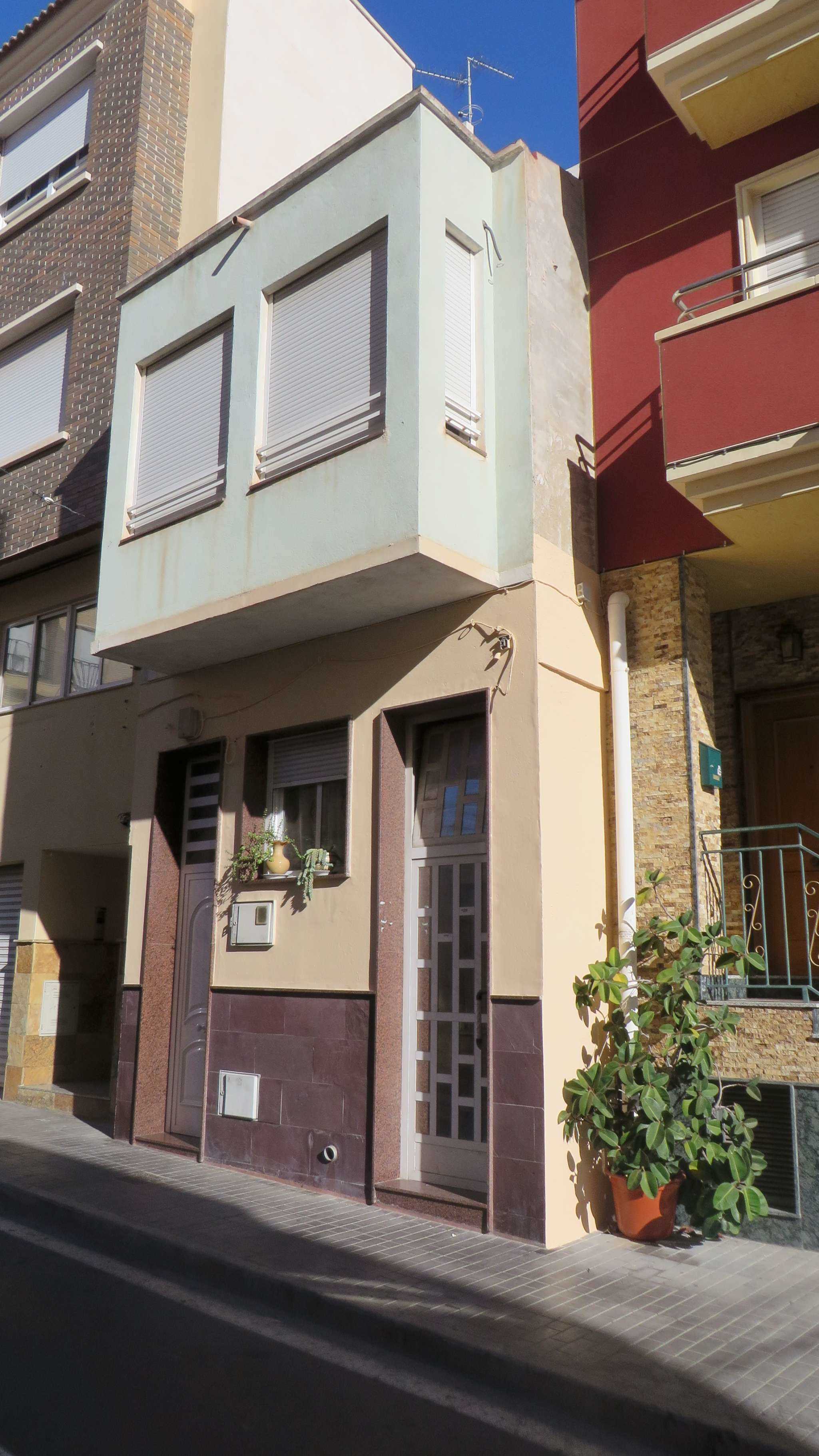 Fachada de Finca urbana