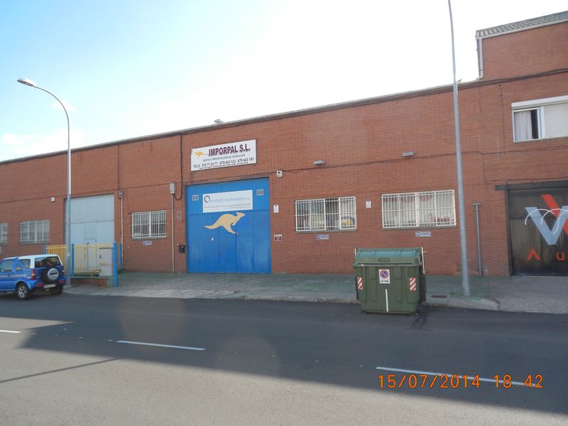 Fachada de Nave industrial