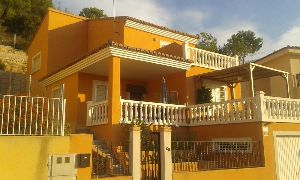 Fachada de Vivienda