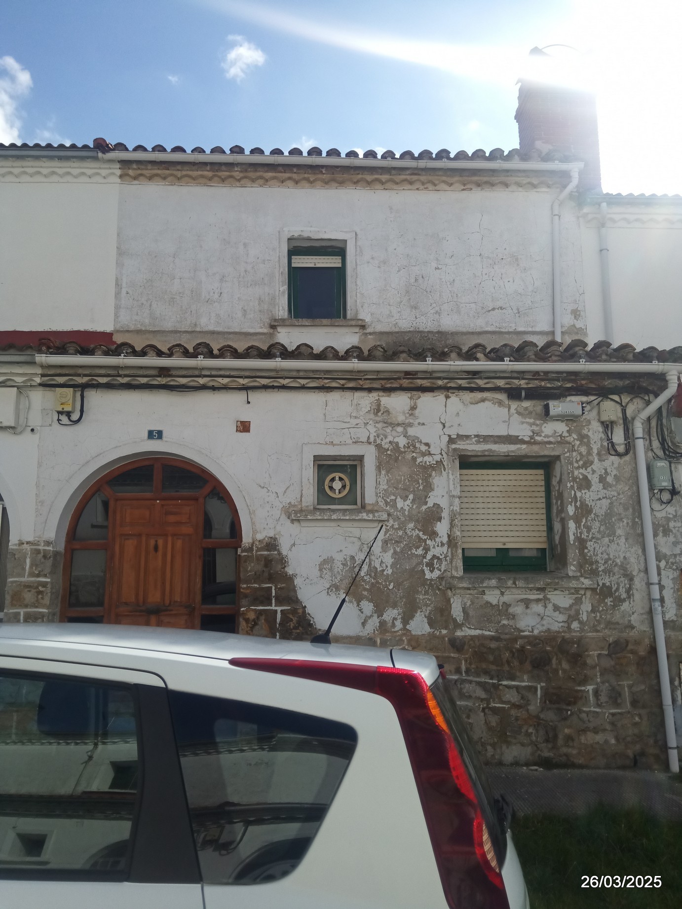 Fachada de Finca urbana