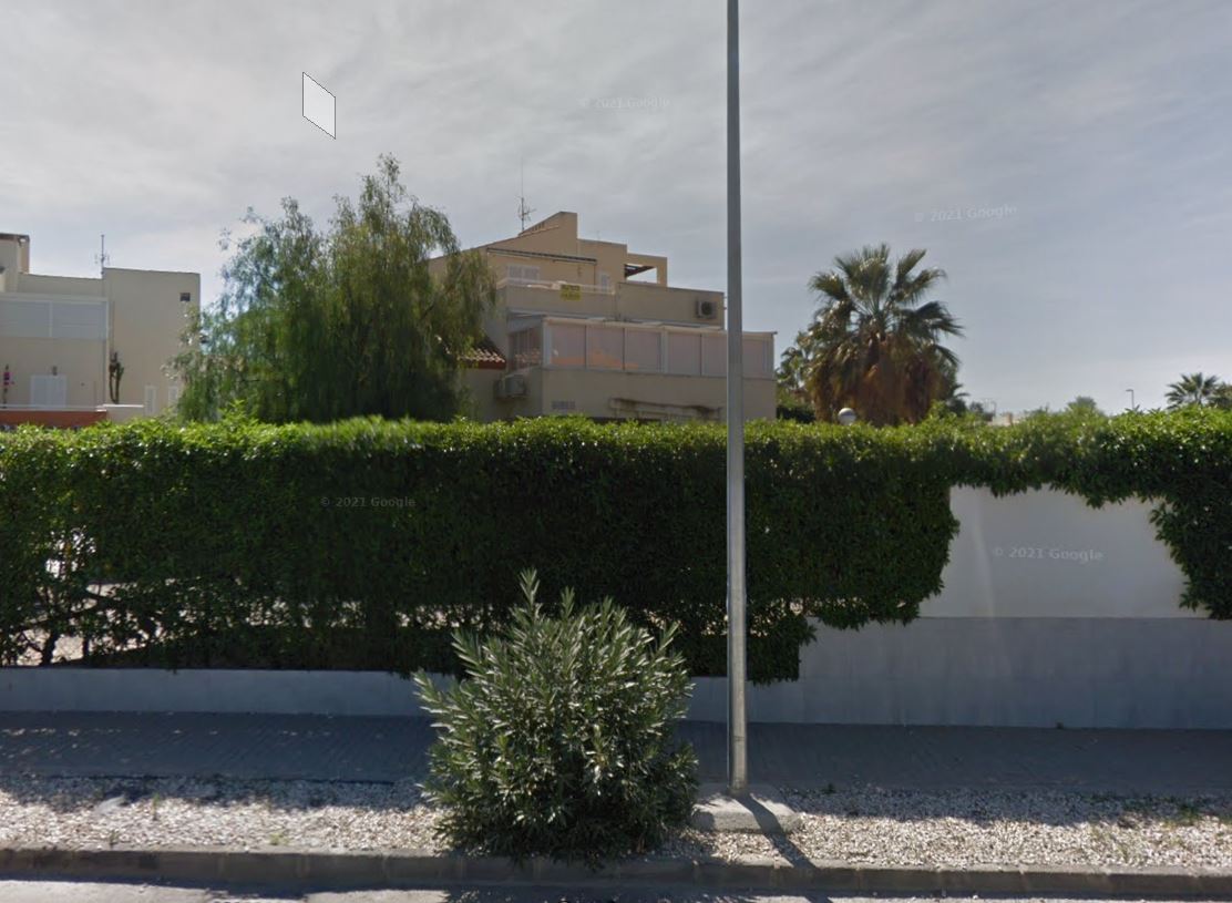 Fachada de Finca urbana