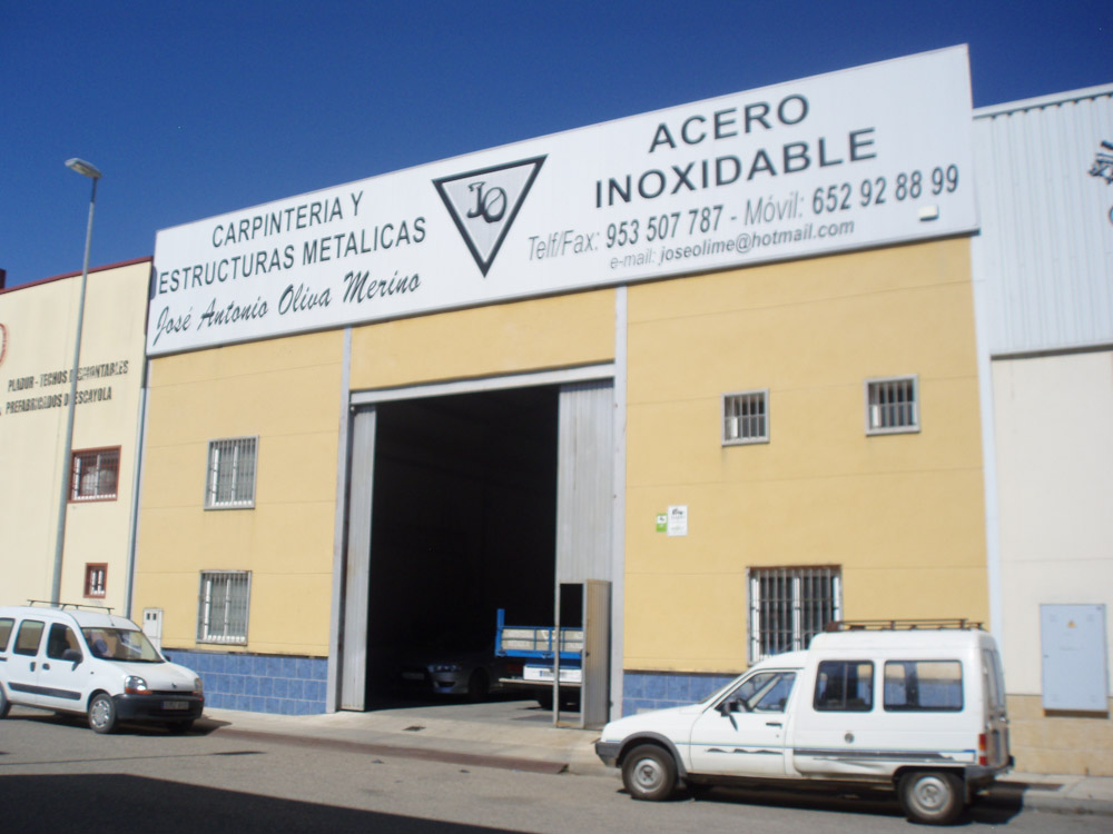 Fachada de Nave industrial