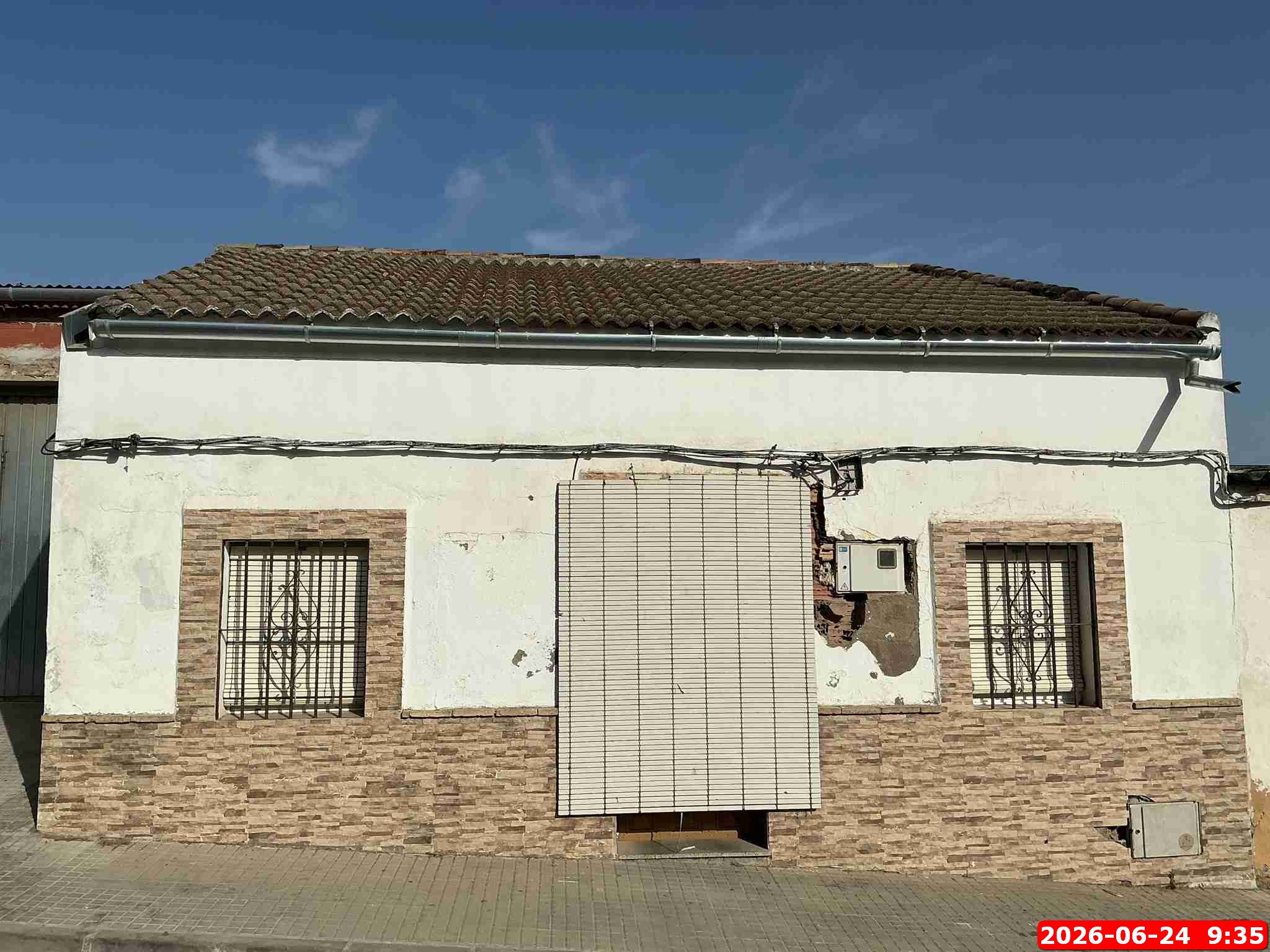 Fachada de Finca urbana