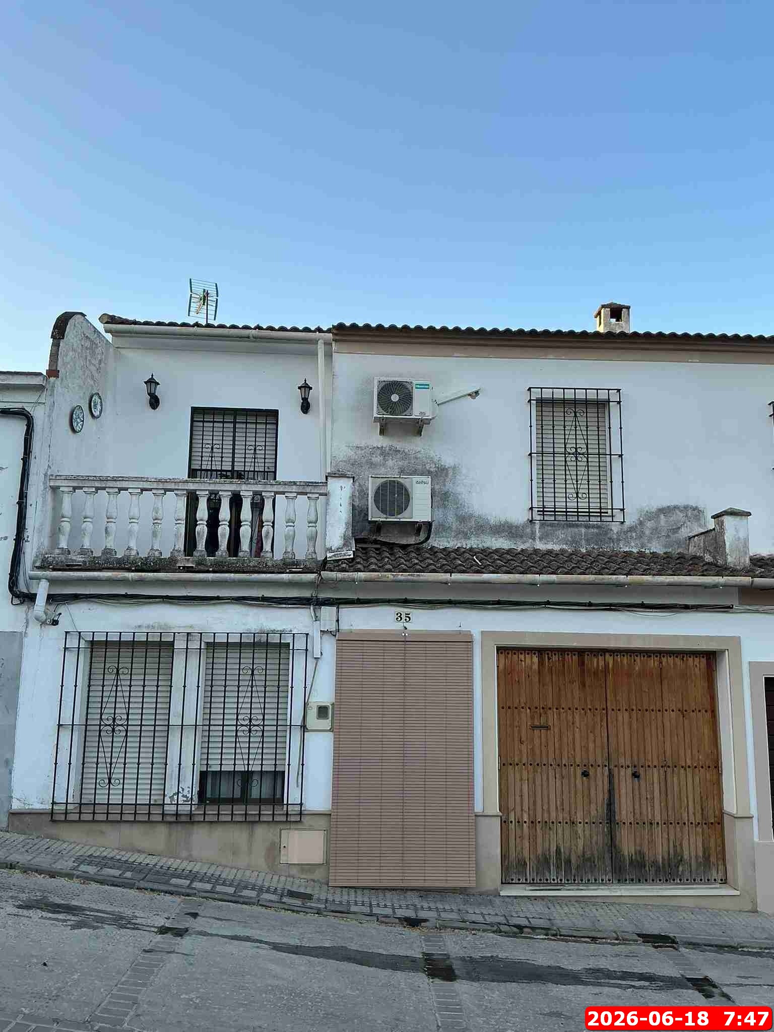 Fachada de Vivienda